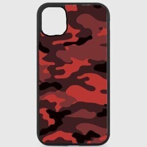 RED Camo Phone Case